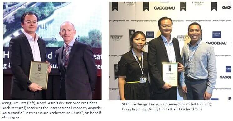 International Property Awards-Asia Pacific “Best in Leisure Architecture-China”