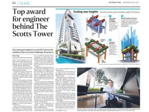 engineer behind scotts tower