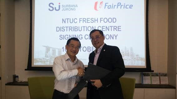 NTUC food distribution centre