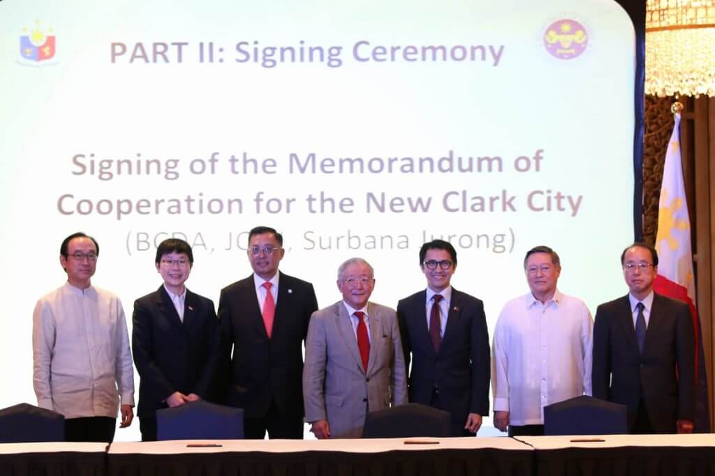 MOC for development of New Clark City masterplan