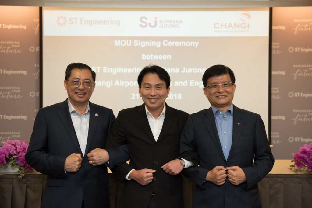 st engineering Surbana Jurong CAPE consortium overseas airport development projects aviation 