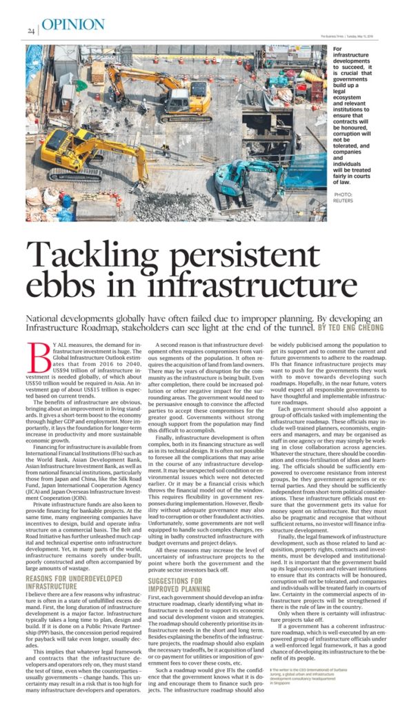 infrastructure investment