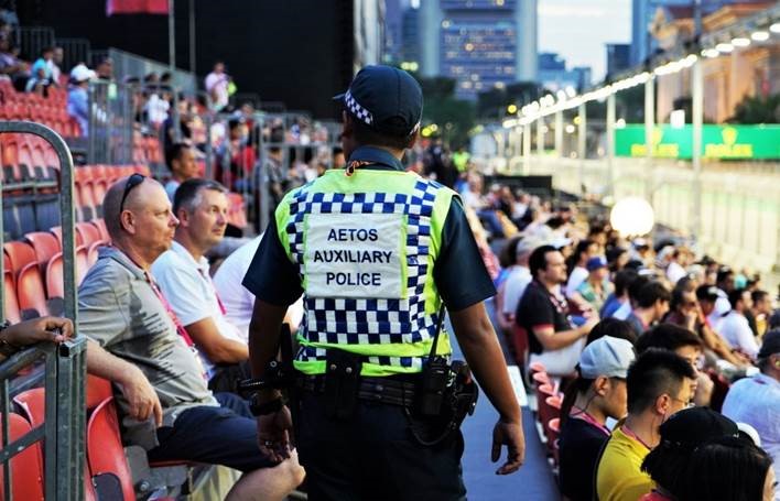 Aetos F1 Singapore security