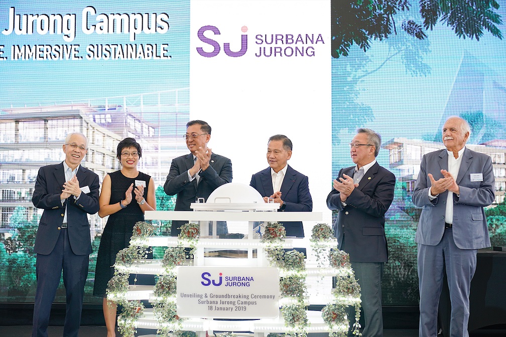 Surbana Jurong Campus Groundbreaking Event