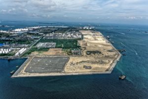 Jurong Island Westward Extension Reclamation JIWE